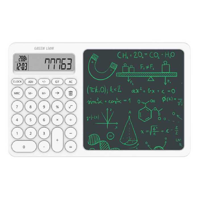 ماشین حساب تبلتی گرین لاین GNCALCWPADWH