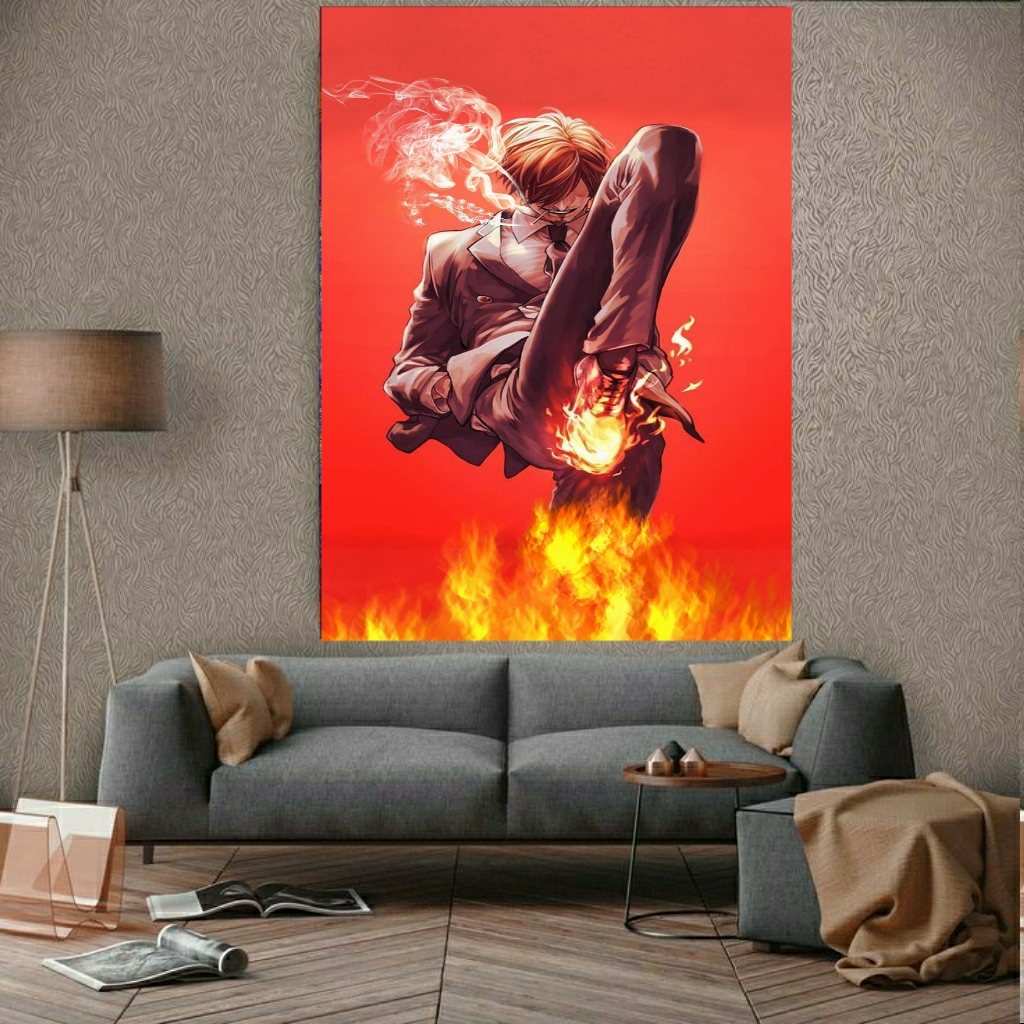 تابلو بوم طرح انیمه وان پیس- One Piece مدل SDB259