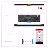 برچسب پوششی ماهوت مدل Night-Army مناسب برای تبلت سامسونگ Galaxy Tab A 10.1 2016 T580