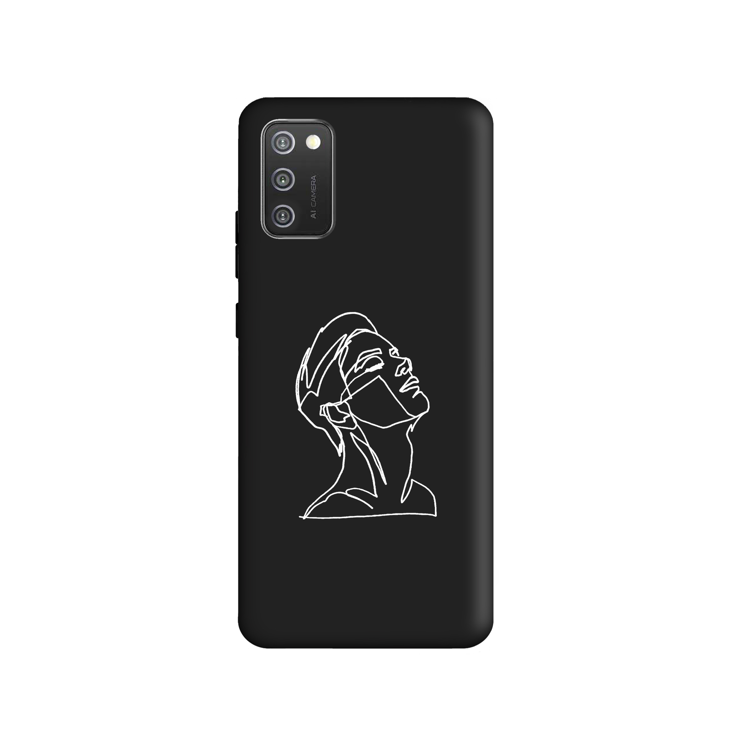 کاور طرح چهره مینیمال پسرانه کد y211 مناسب برای گوشی موبایل سامسونگ Galaxy A02s