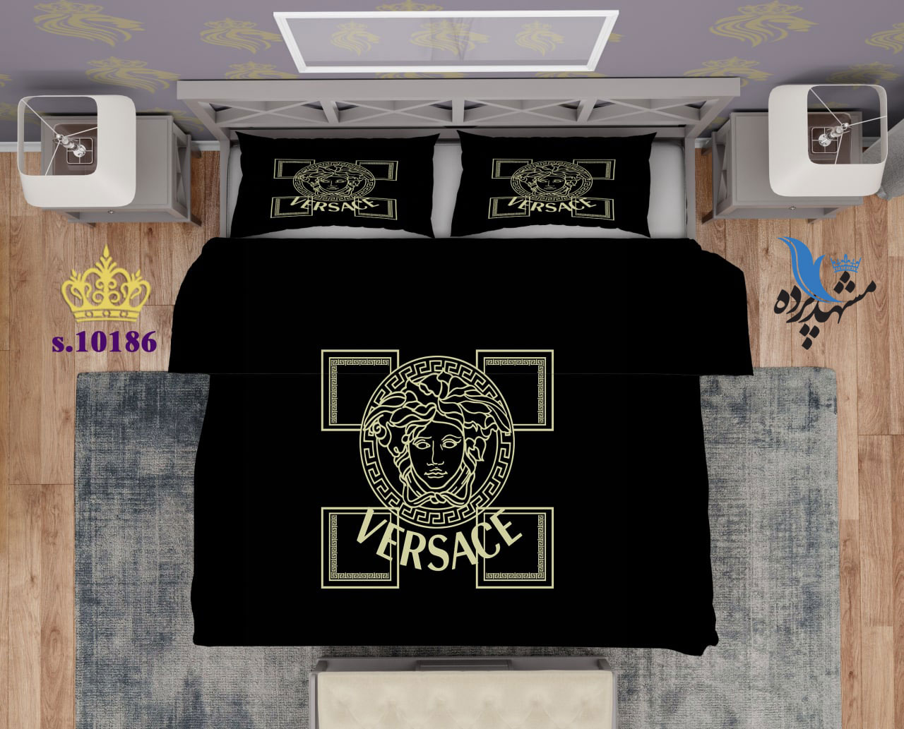 ست روتختی دو نفره طرح پتینه S10186