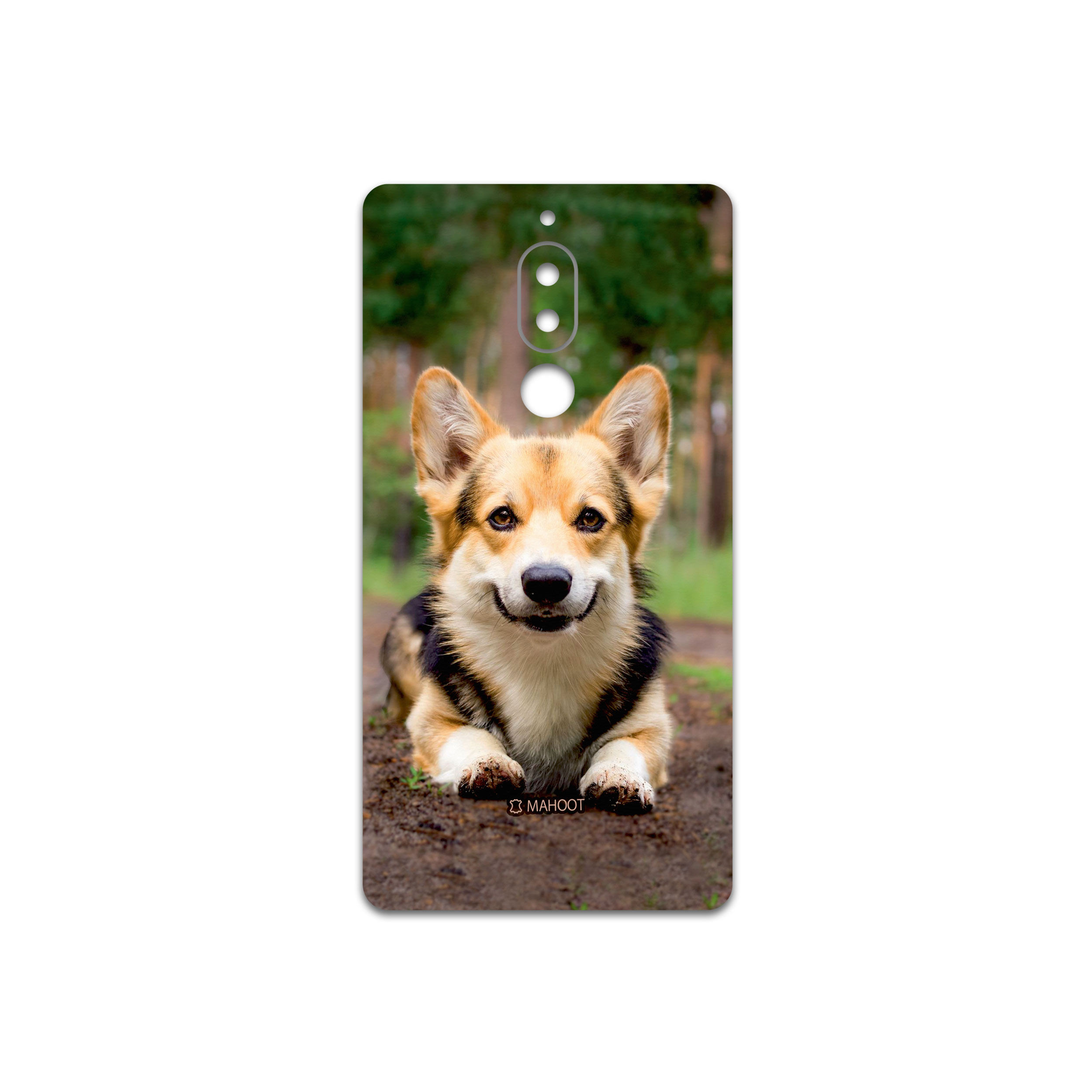 برچسب پوششی ماهوت مدل Dog-2 مناسب برای گوشی موبایل هیوندای Seoul Mix
