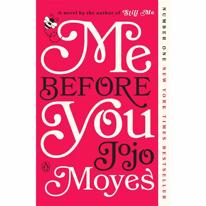 کتاب  me before you اثر jojo moyes نشر Penguin Books