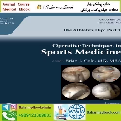 Operative Techniques in Sports Medicine Volume 32 Issue 1 202