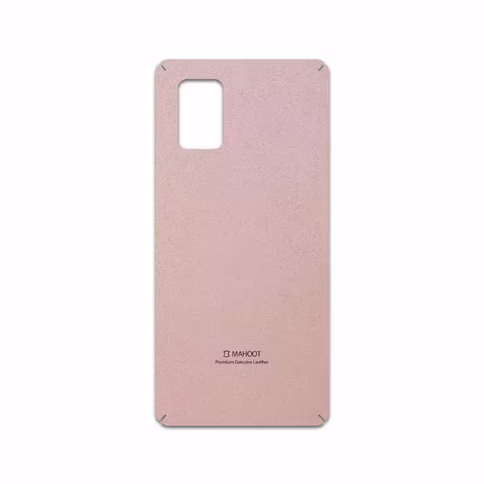 برچسب پوششی ماهوت مدل Rose Gold Leather مناسب برای گوشی موبایل سامسونگ Galaxy A71 5G