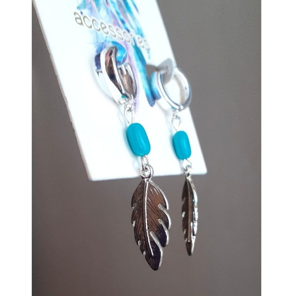 گوشواره برگ گوشواره برگی گوشواره استیل گوشواره نقره ای گوشواره مجلسی گوشواره ترند مینیمال گوشواره ترند تینیجری برند
