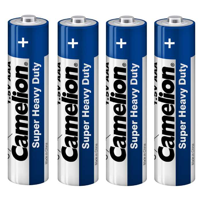 باتری نیم قلمی کملیون مدل Super Heavy Duty بسته 48 عددی 