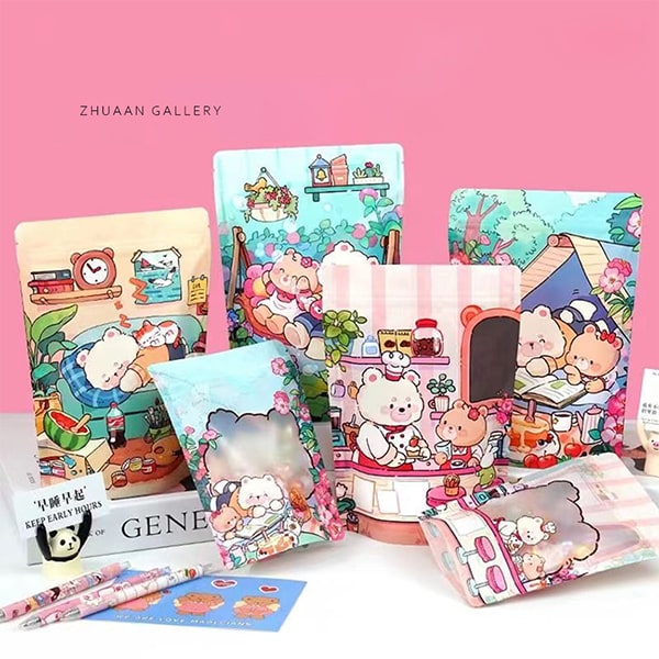 زیپ کیپ فانتزی طرح خانواده خرسی