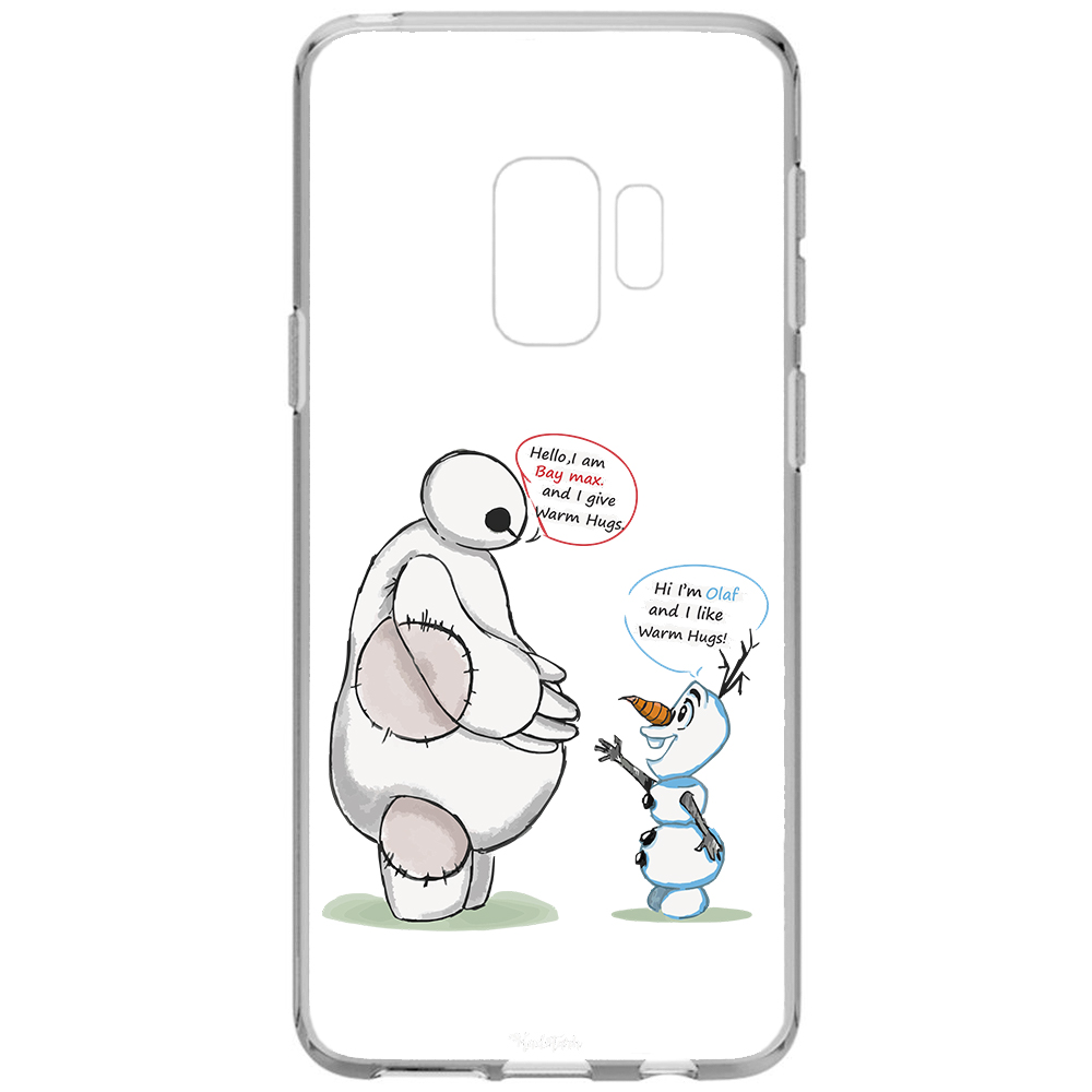 کاور طرح Olaf &amp; Baymax مناسب برای گوشی موبایل سامسونگ Galaxy S9