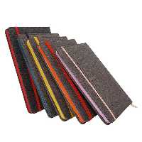 دفتر یادداشت پارچه ای مدل کبریتی (بسته 5 عددی)