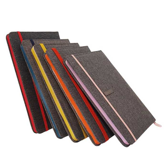 دفتر یادداشت پارچه ای مدل کبریتی (بسته 5 عددی)