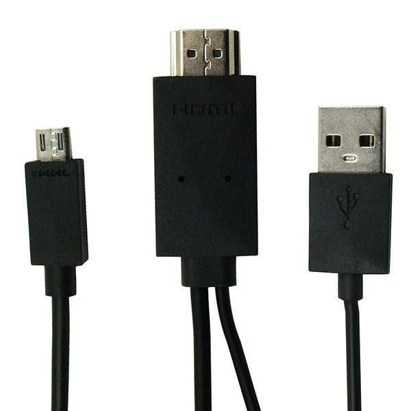 کابل و مبدل متفرقه  تبدیل MHL به HDMI مدل A-11 طول 1.8متر