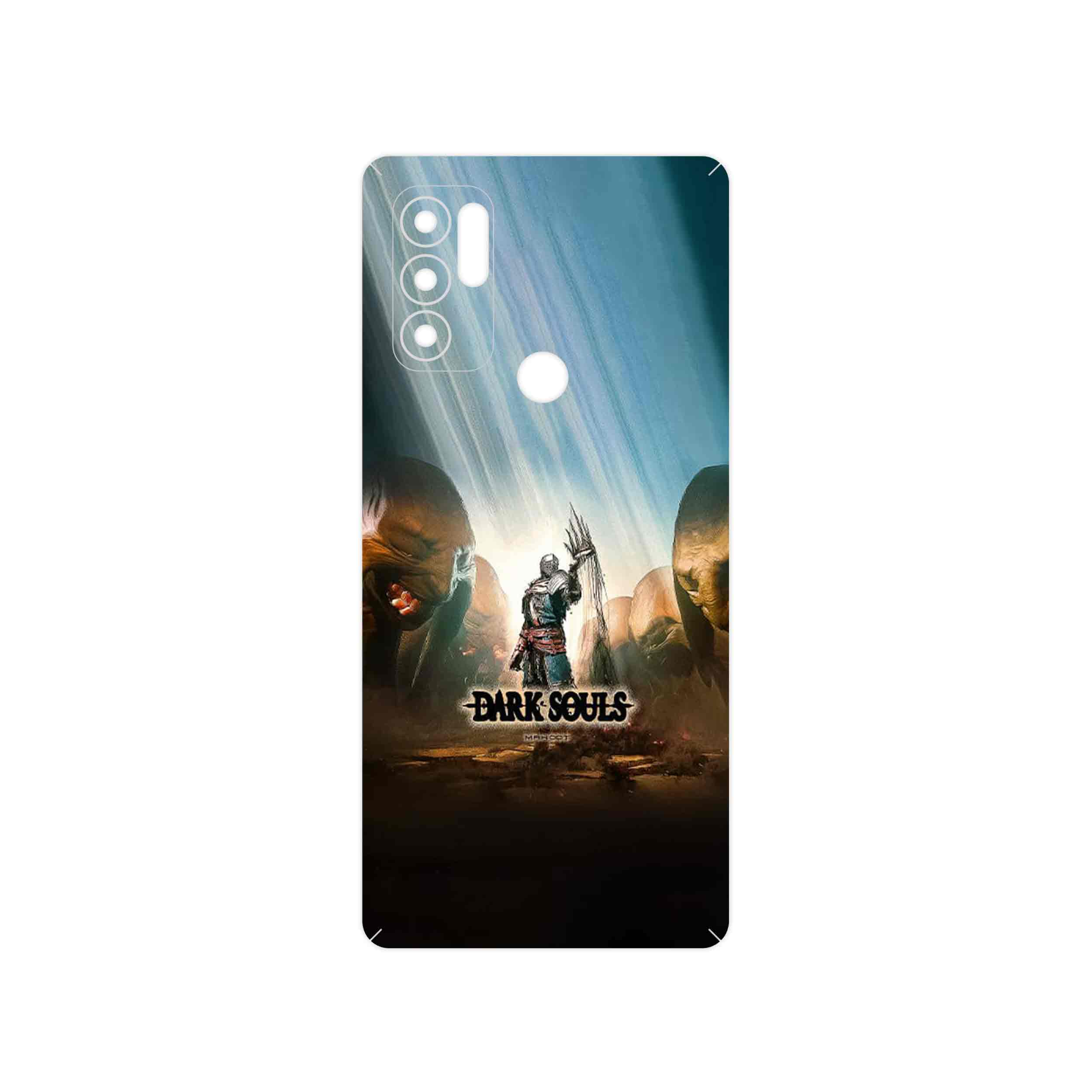 برچسب پوششی ماهوت مدل Dark Souls Game Series مناسب برای گوشی موبایل موتورولا Moto G60S