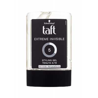 ژل حالت دهنده مو تافت مدل Extreme Invisible 5 حجم 300 میلی لیتر