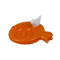 جاعودی سرامیکی مدل پرنده طرح انار