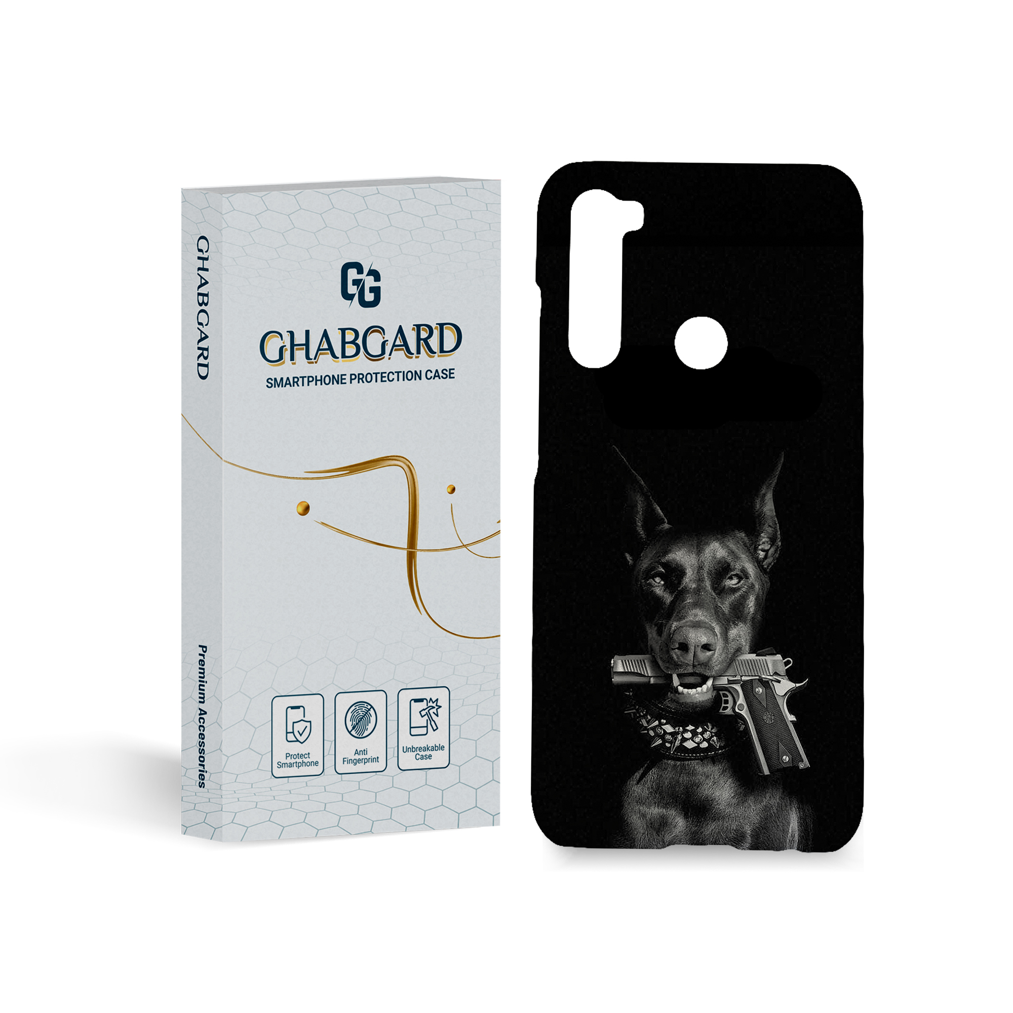  کاور قاب گارد مدل پسرانه مناسب برای گوشی موبایل شیائومی Mi note 8