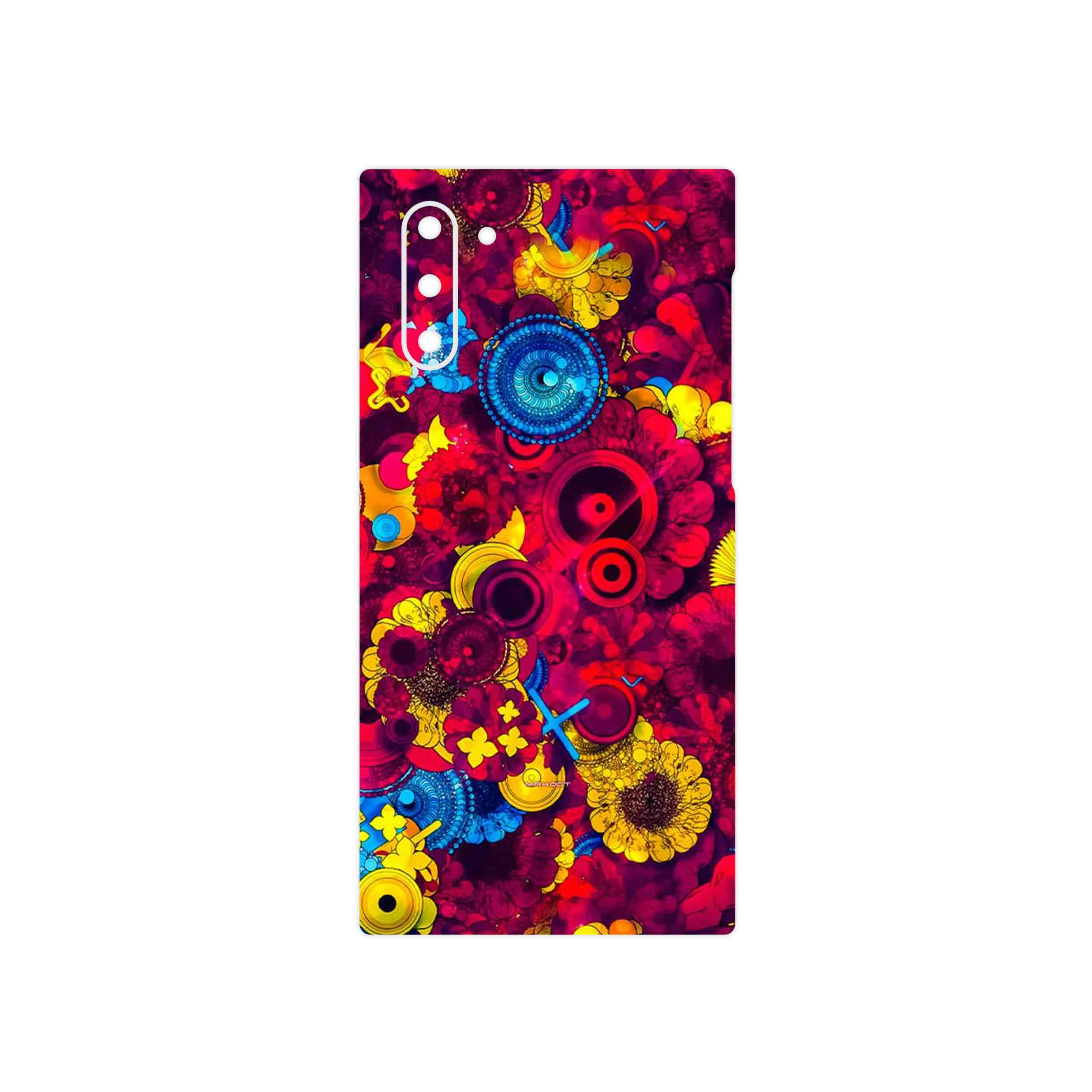 برچسب پوششی ماهوت مدل Vector Flower Garden Digital Art مناسب برای گوشی موبایل سامسونگ Galaxy Note 10