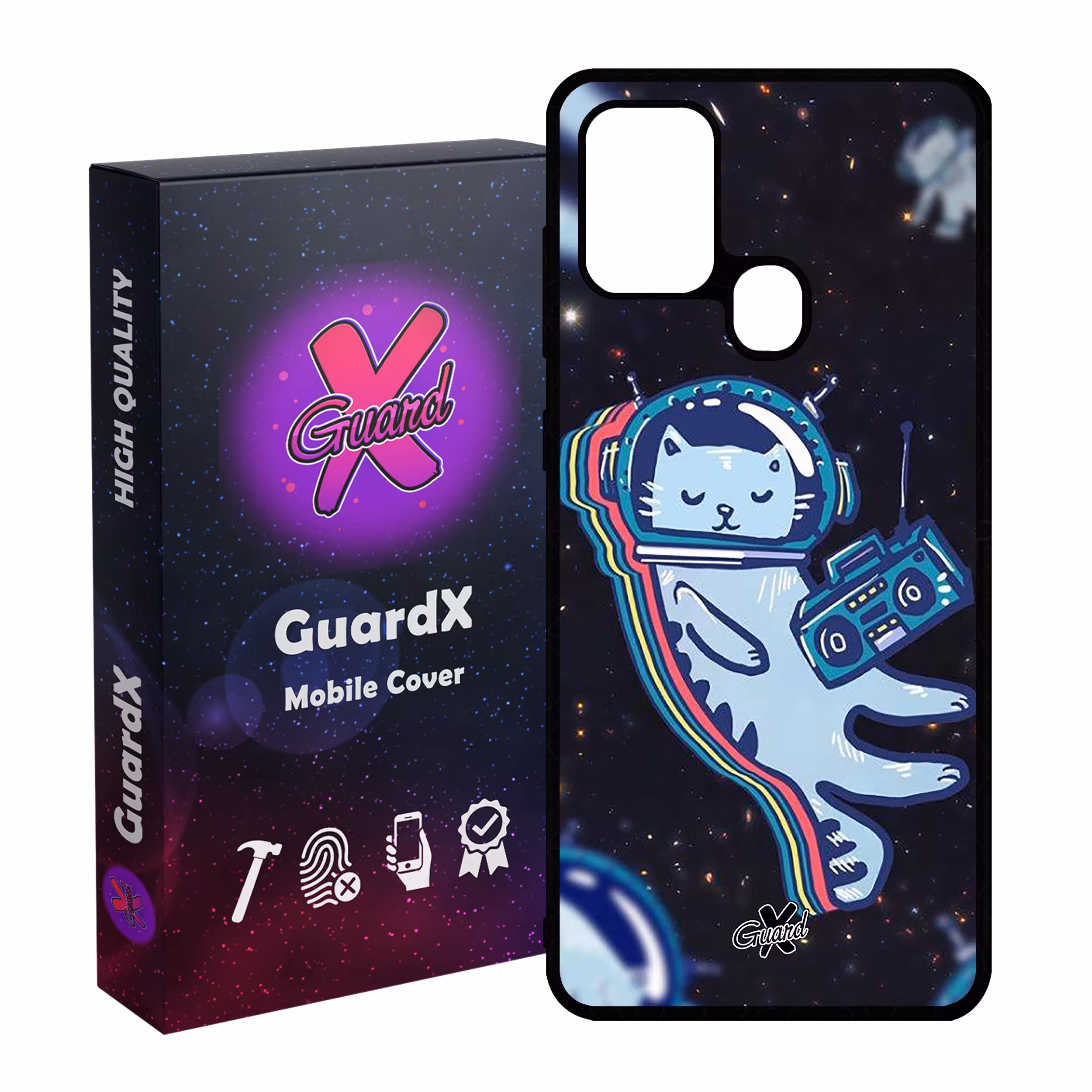 کاور گارد ایکس طرح Galaxy مدل Glass10072 مناسب برای گوشی موبایل سامسونگ Galaxy A21s