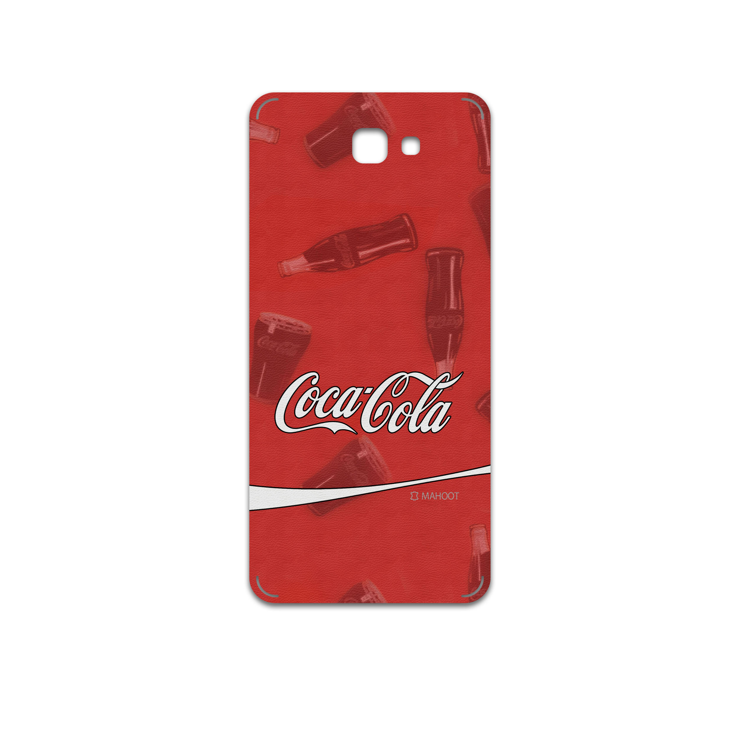 برچسب پوششی ماهوت مدل Coca-Cola-Logo مناسب برای گوشی موبایل سامسونگ Galaxy J7 Prime