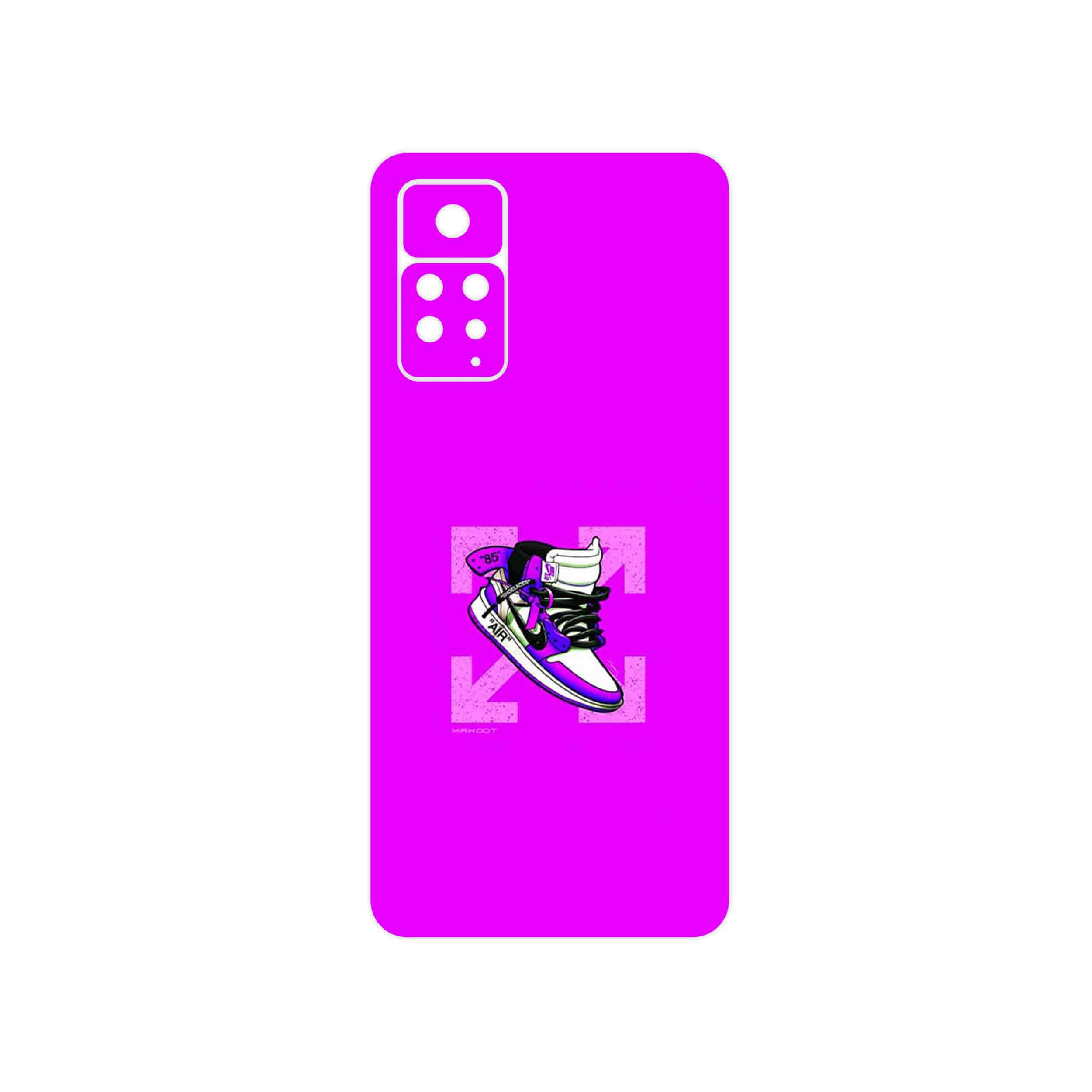 برچسب پوششی ماهوت مدل Nike Air Sneaker Digital Art مناسب برای گوشی موبایل شیائومی Redmi Note 11 Pro Plus 5G (India)
