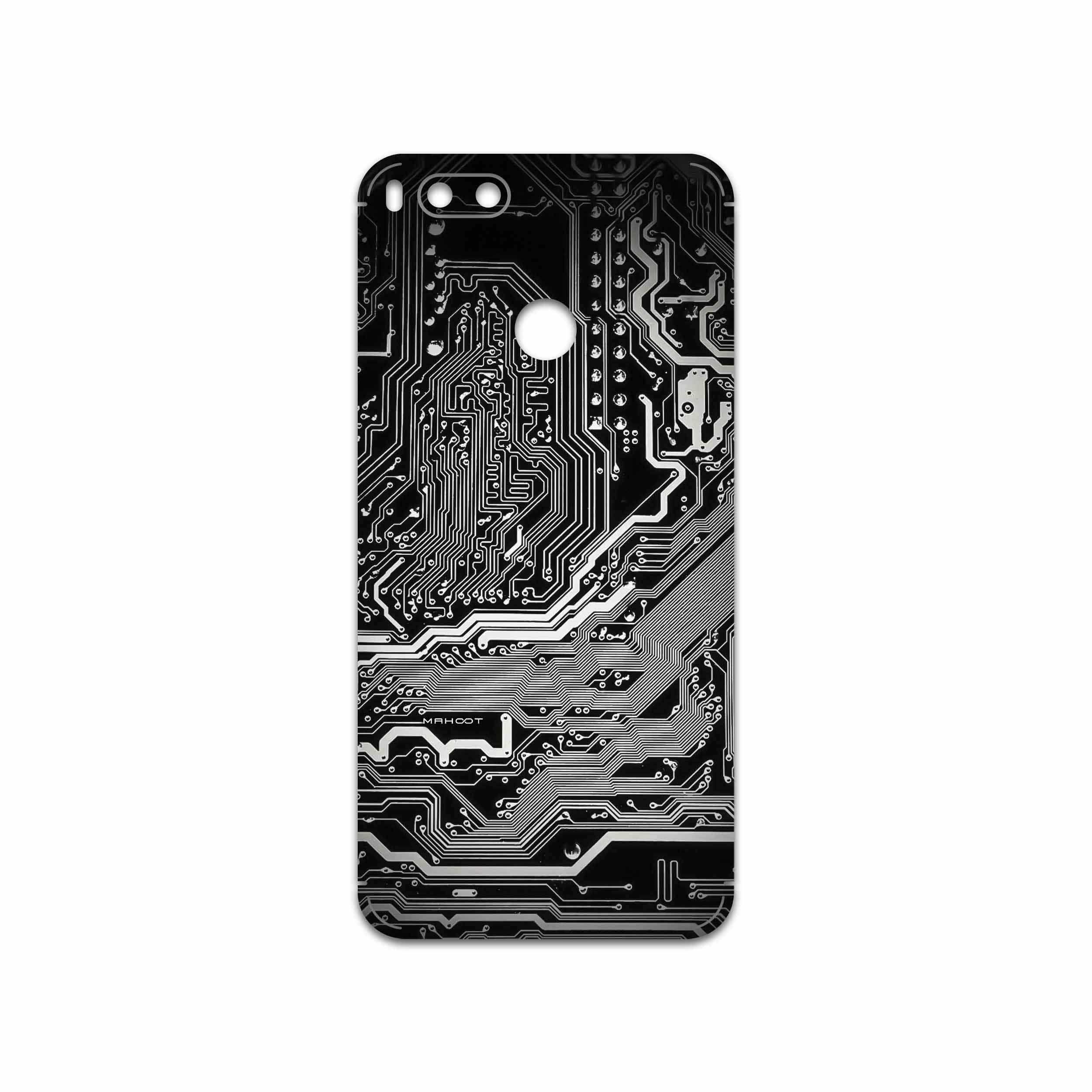 برچسب پوششی ماهوت مدل Black Printed Circuit Board مناسب برای گوشی موبایل شیائومی Mi A1