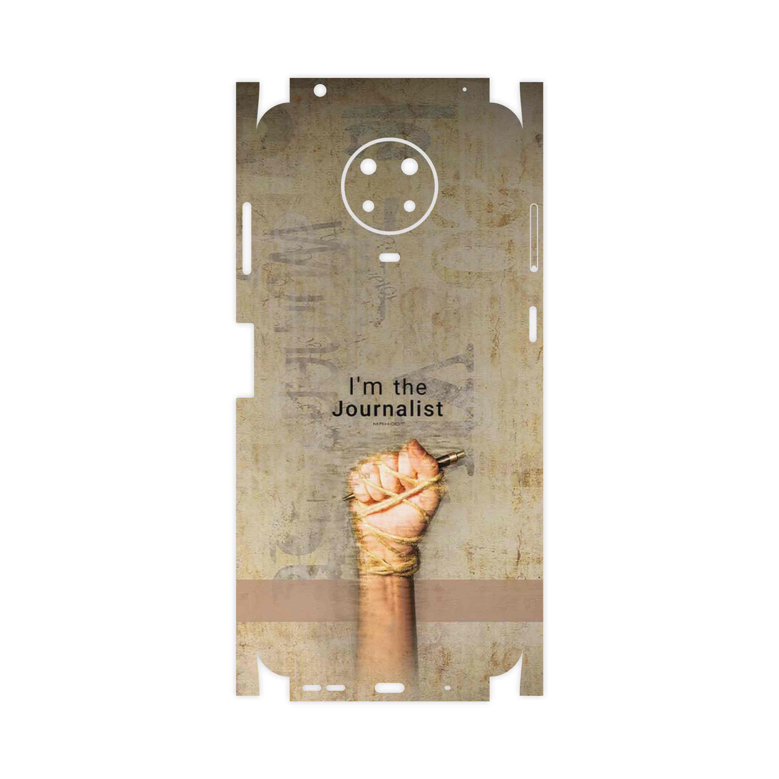 برچسب پوششی ماهوت مدل Journalist-FullSkin مناسب برای گوشی موبایل نوکیا G20