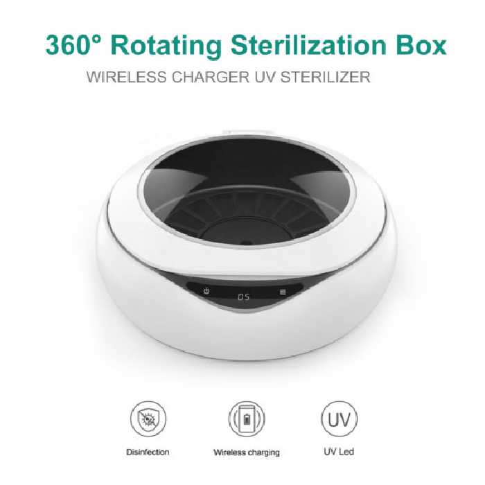 دستگاه ضد عفونی کننده گوشی موبایل پاورولوجی مدل P15WLUV