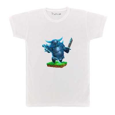 تی شرت بچگانه پرمانه طرح clash کد pmt.835