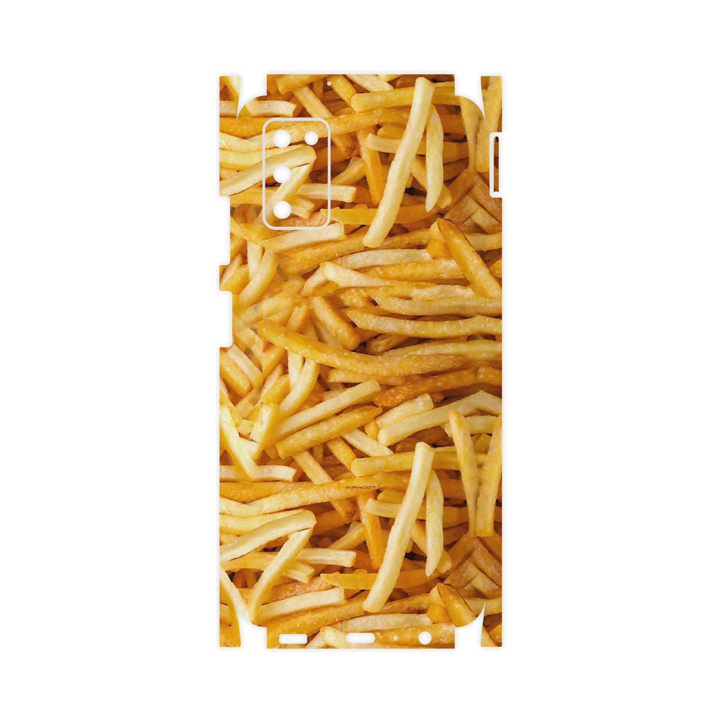 برچسب پوششی ماهوت مدل French fries-FullSkin مناسب برای گوشی موبایل سامسونگ Galaxy A03S