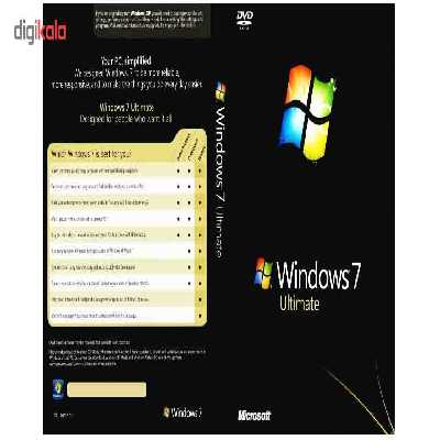 مایکروسافت ویندوز 7 نسخه Ultimate 64-bit - life time