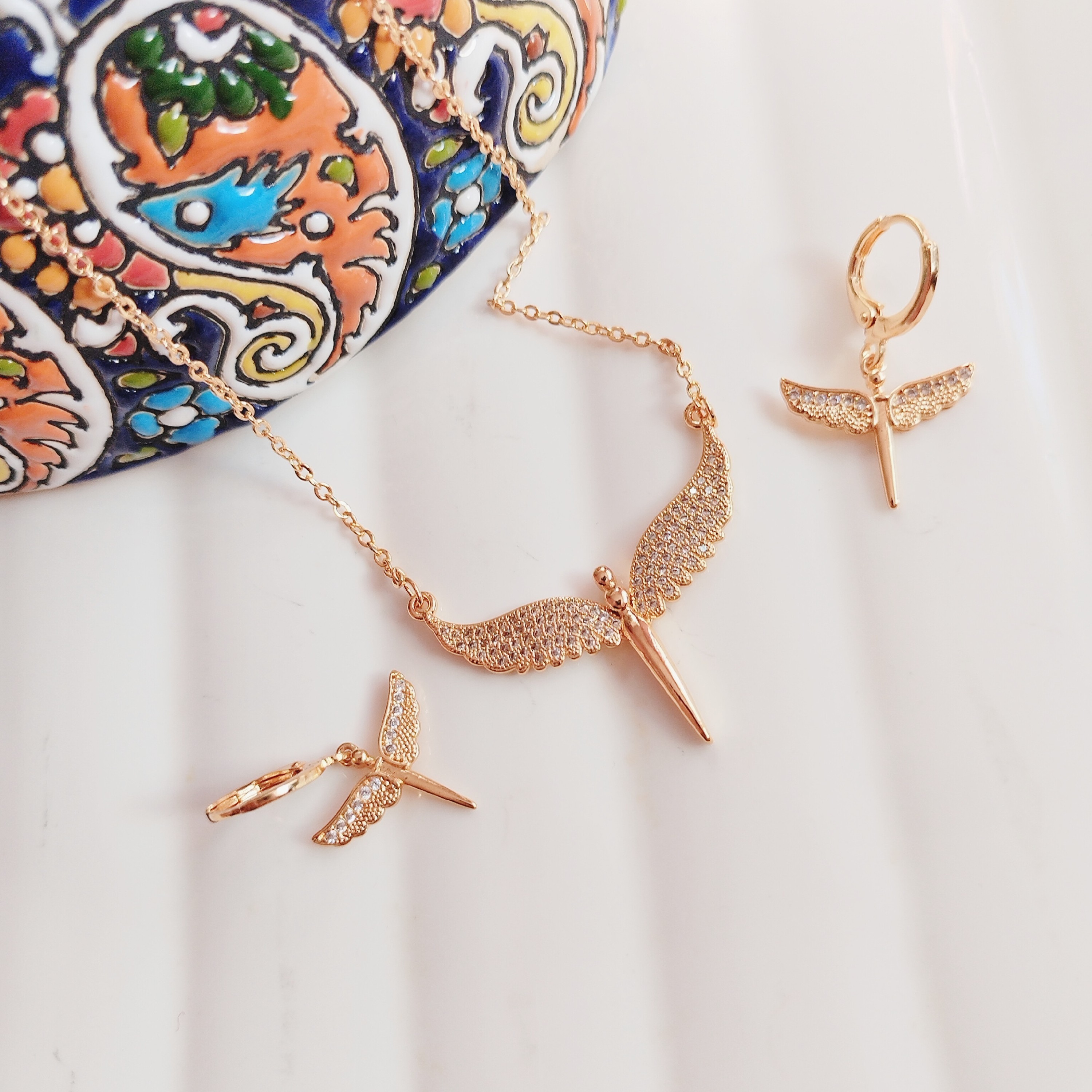 نیم ست فرشته ای 