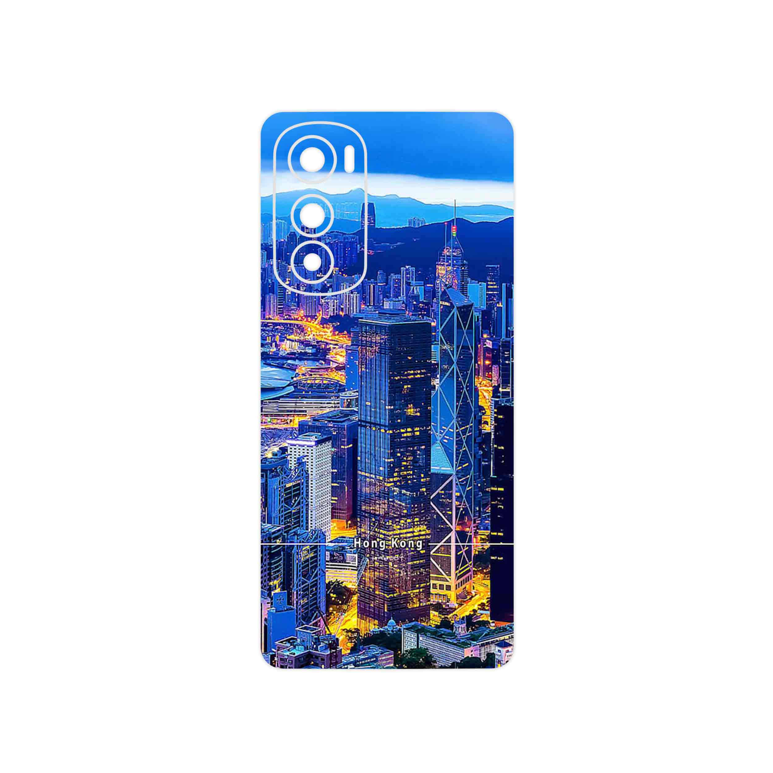 برچسب پوششی ماهوت مدل Hong Kong City مناسب برای گوشی موبایل موتورولا Edge 30
