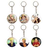 جاکلیدی خندالو مدل انیمه وان پیس One Piece کد 938A مجموعه 6 عددی