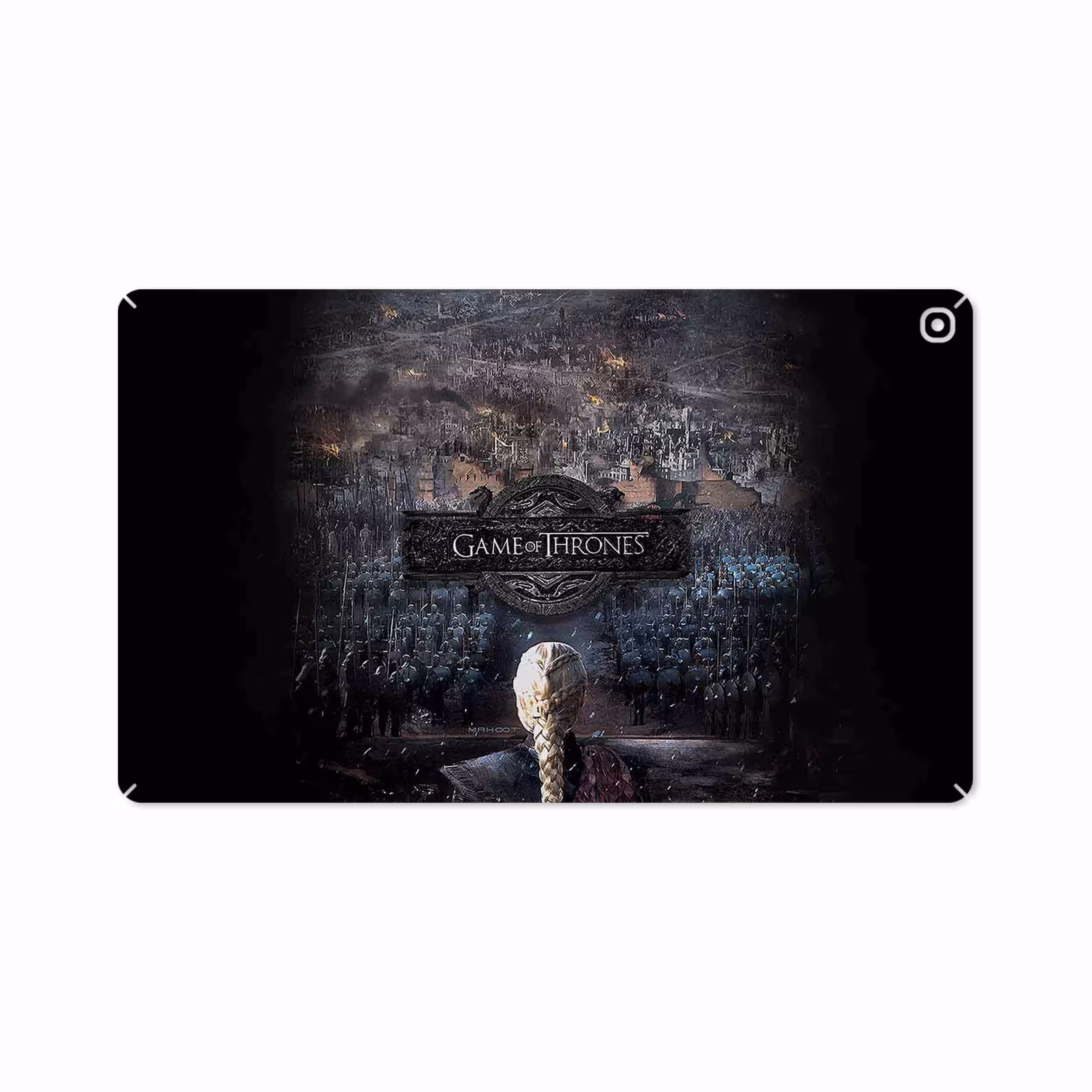 برچسب پوششی ماهوت مدل Game of Thrones مناسب برای تبلت سامسونگ Galaxy Tab A 10.1 2019 T515