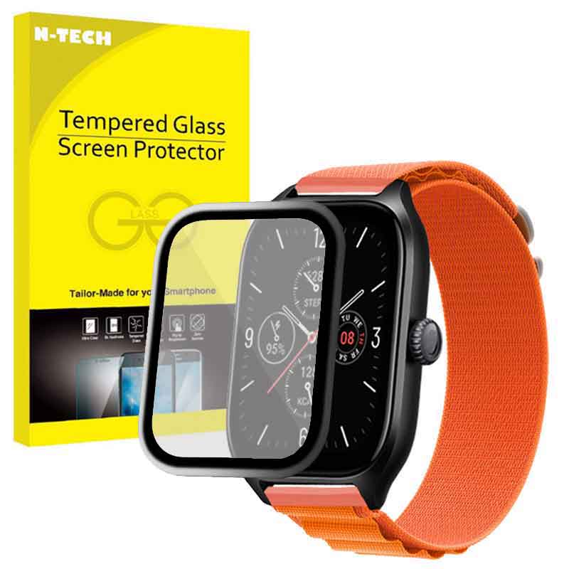 بند انتک مدل LOOP ALPINE مناسب برای ساعت هوشمند آمیزفیت GTS 2E به همراه محافظ صفحه نمایش