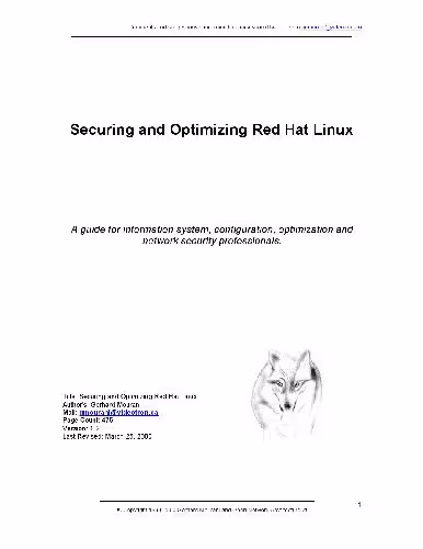 خرید و دانلود نسخه کامل کتاب Securing and Optimizing Red Hat Linux
