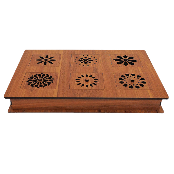 شکلات خوری طرح 6 درب چوبی