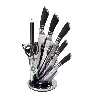 سرویس چاقوی آشپزخانه 9 پارچه سوپر لایف مدل SL-001