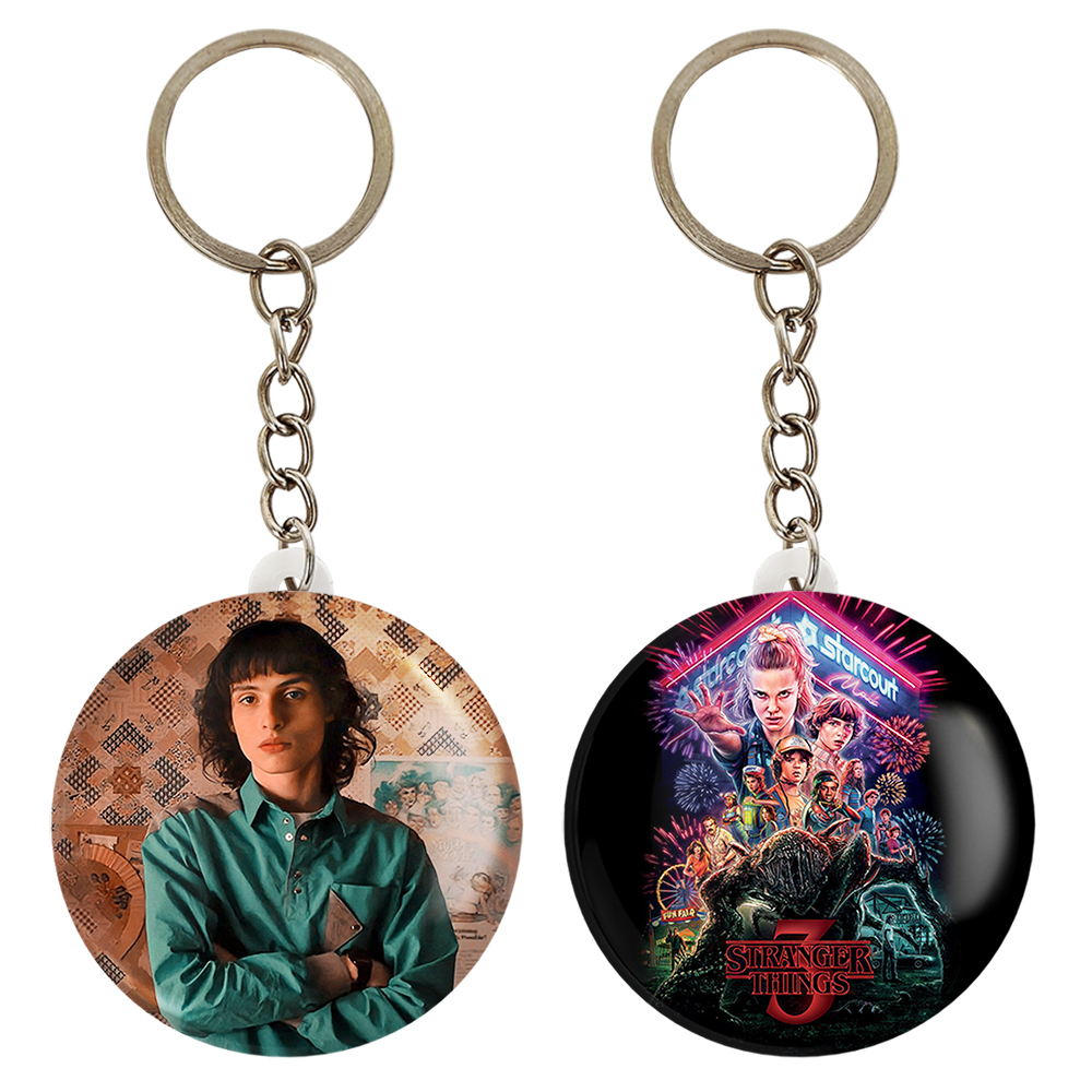 جاکلیدی خندالو مدل مایک و سریال استرنجر تینگز Stranger Things کد 1930919303 مجموعه 2 عددی