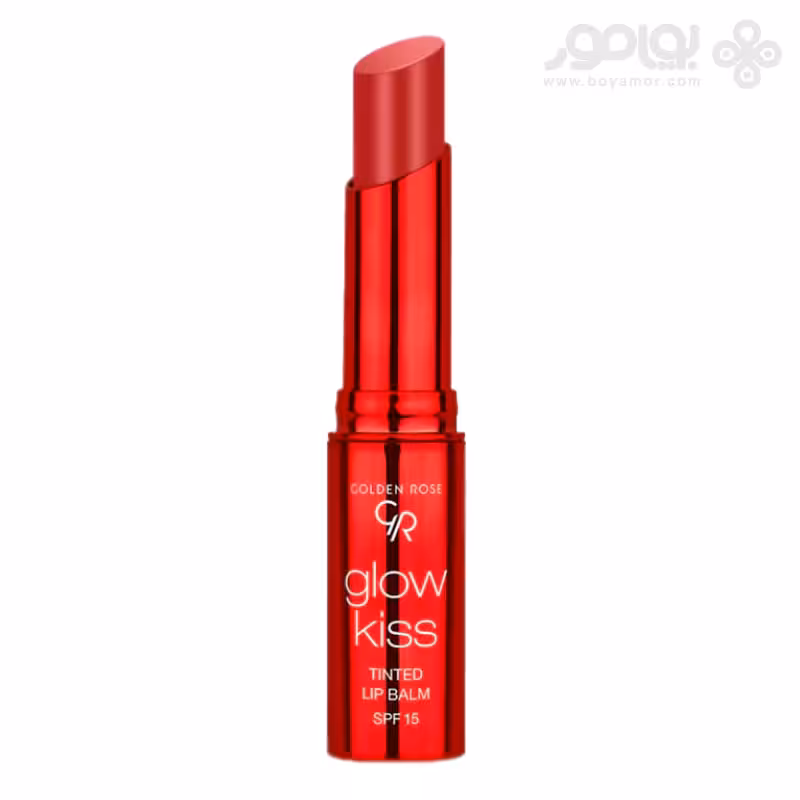 بالم لب رنگی گلدن رز مدل GLOW KISS شماره 05 رنگ CHERRY JUICE