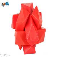 Star structural puzzle toy (red) by E.E.I