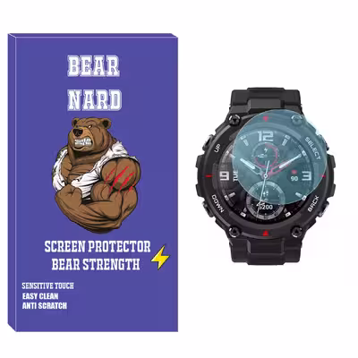 محافظ صفحه نمایش شیشه‌ای برنارد مدل SH-BR مناسب برای ساعت هوشمند امازفیت T-Rex