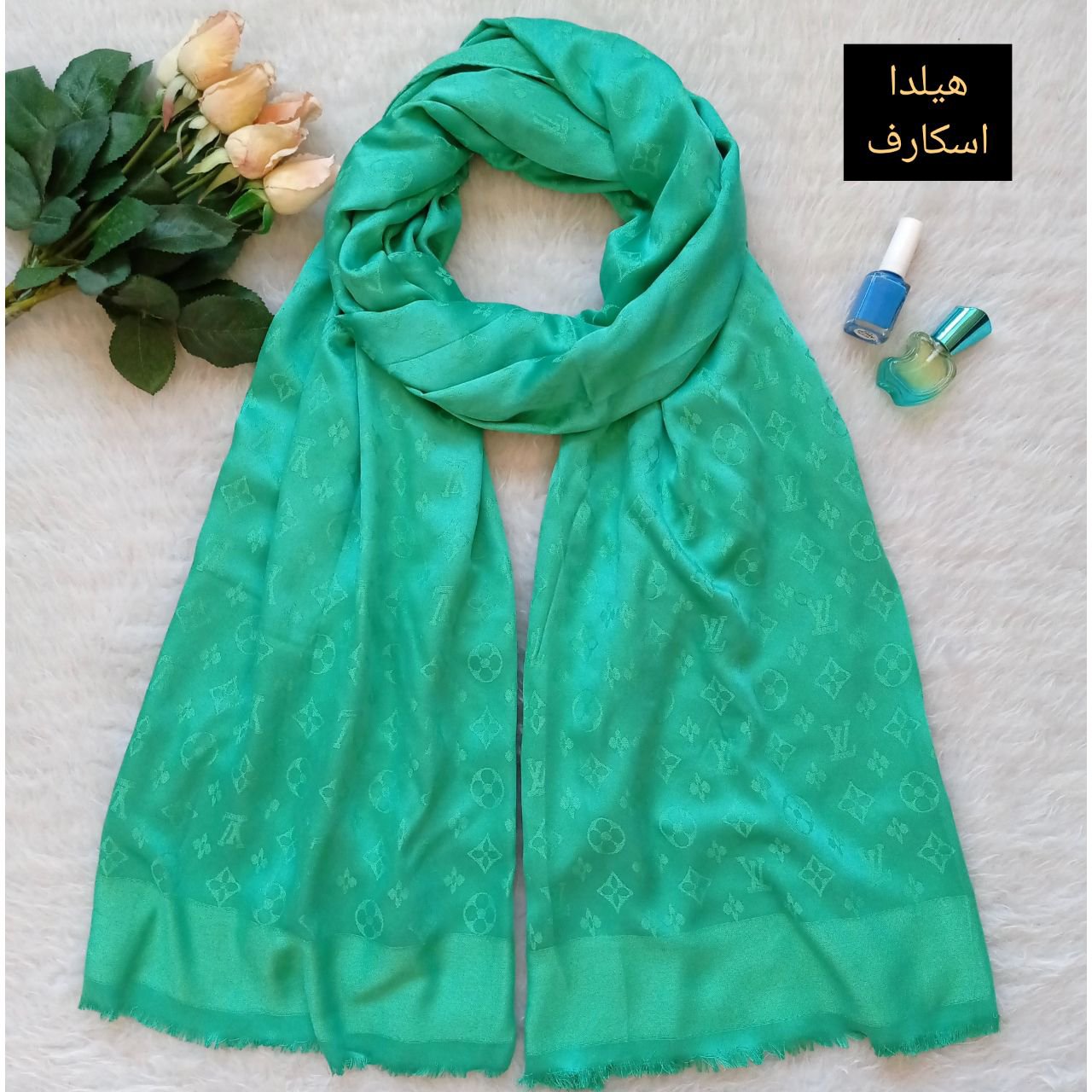شال نخ ابریشم