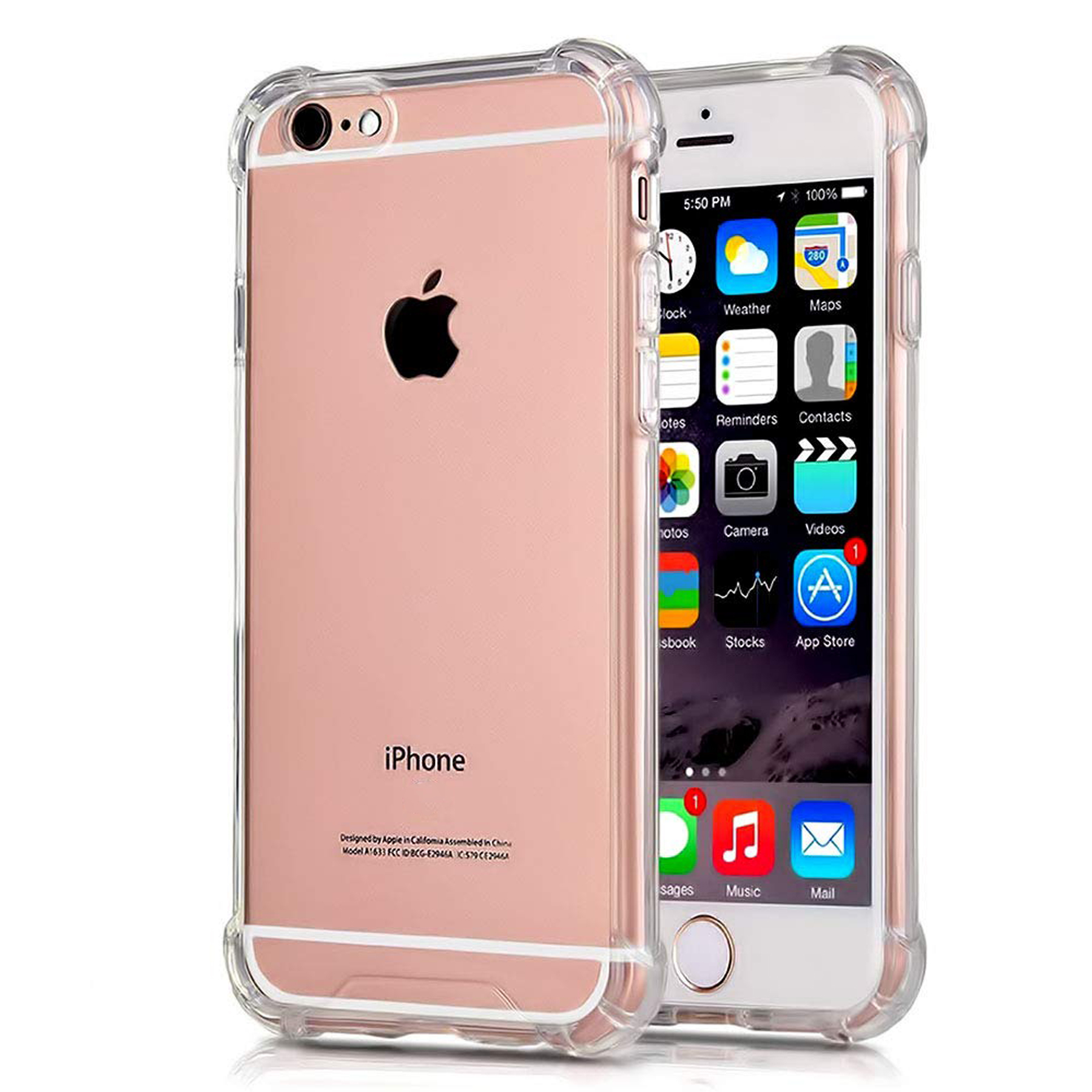 کاور ژله ای مدل AIRBAG مناسب برای گوشی موبایل اپل iPhone 6s
