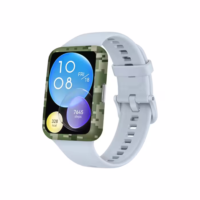 برچسب ماهوت طرح Army_Green_Pixel مناسب برای ساعت هوشمند هوآوی Watch Fit 2