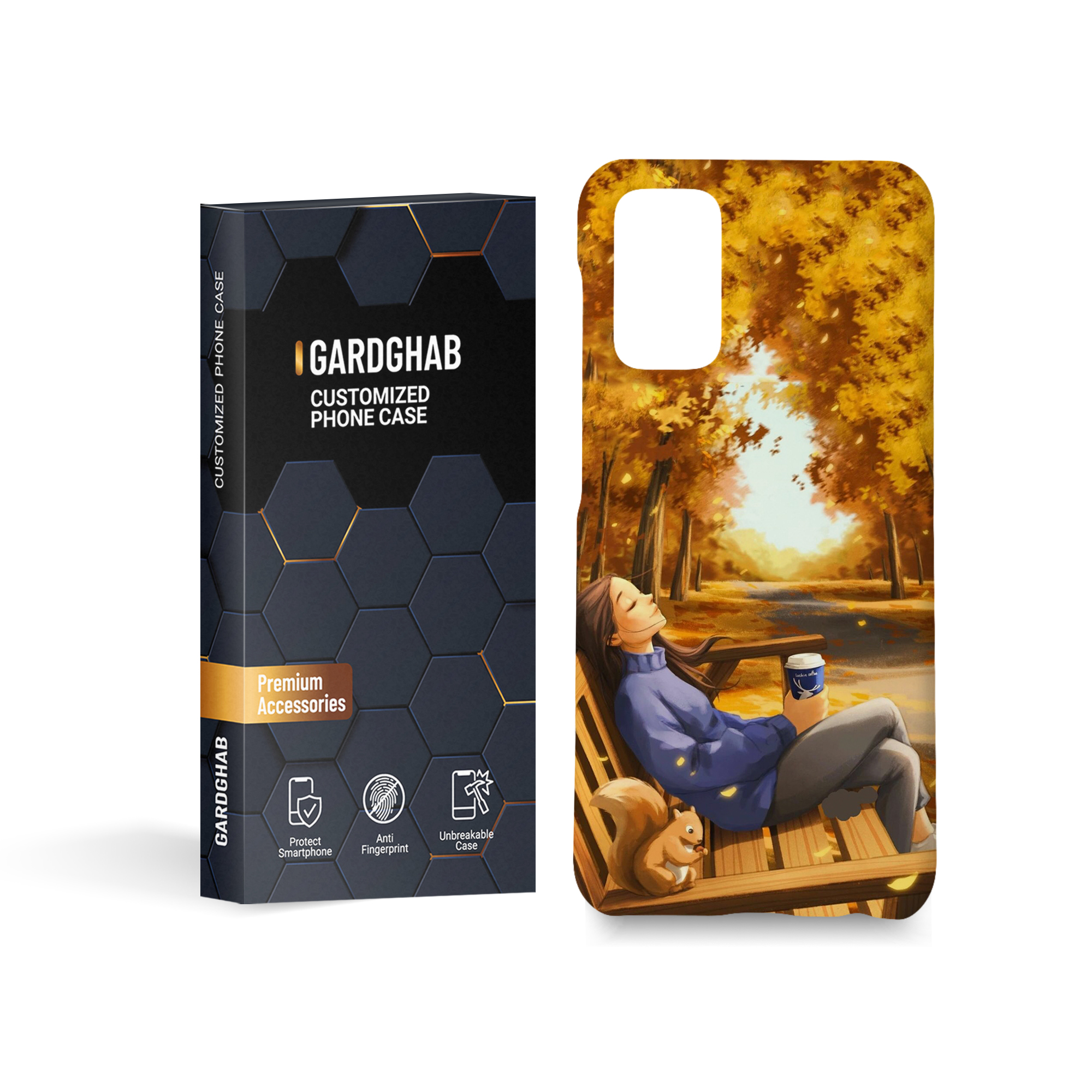 کاور گارد قاب مدل دخترانه مناسب برای گوشی موبایل سامسونگ galaxy a13 4g