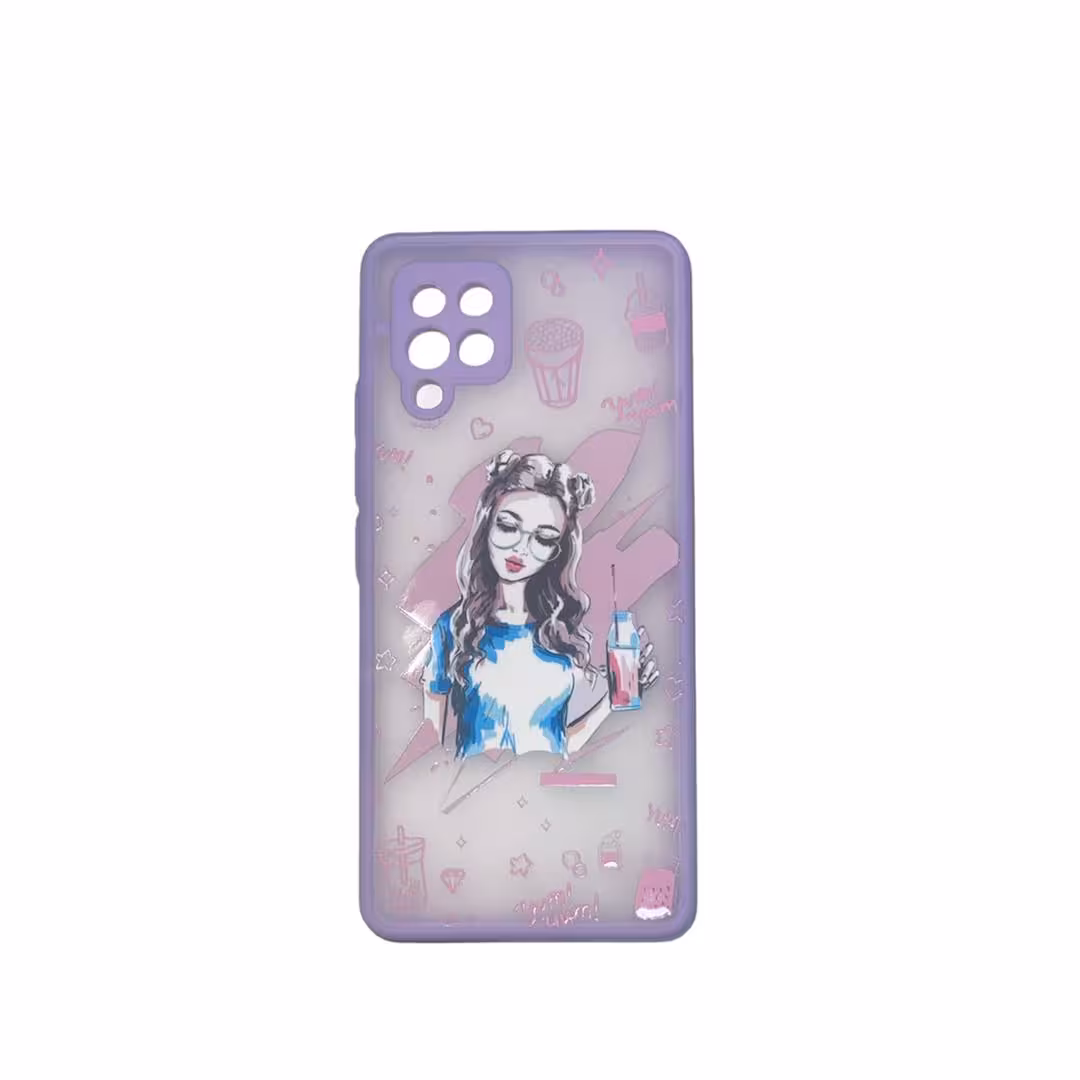 کاور مدل Girl مناسب برای گوشی موبایل سامسونگ Galaxy A42