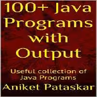 خرید و دانلود نسخه کامل کتاب 100  Java Programs with Output: Useful collection of Java Programs