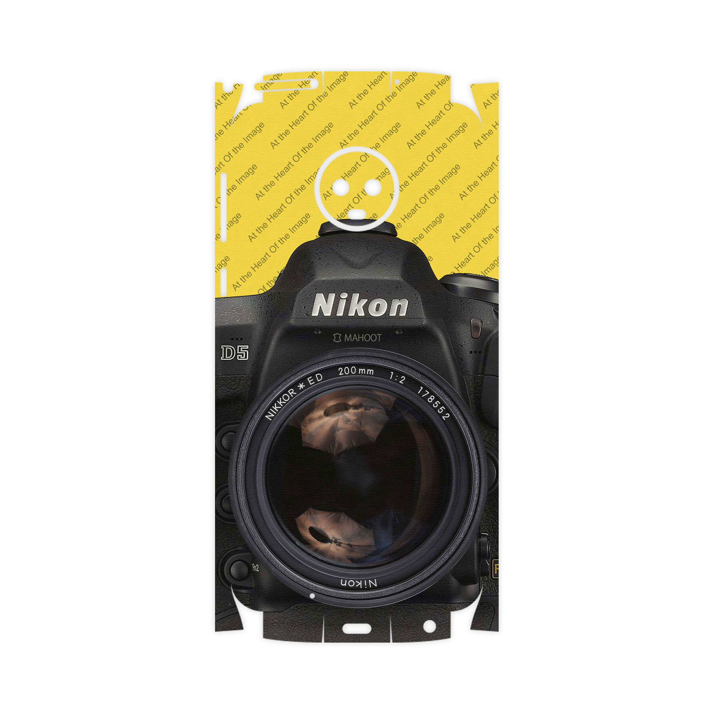 برچسب پوششی ماهوت مدل Nkn-FullSkin مناسب برای گوشی موبایل موتورولا Moto G6