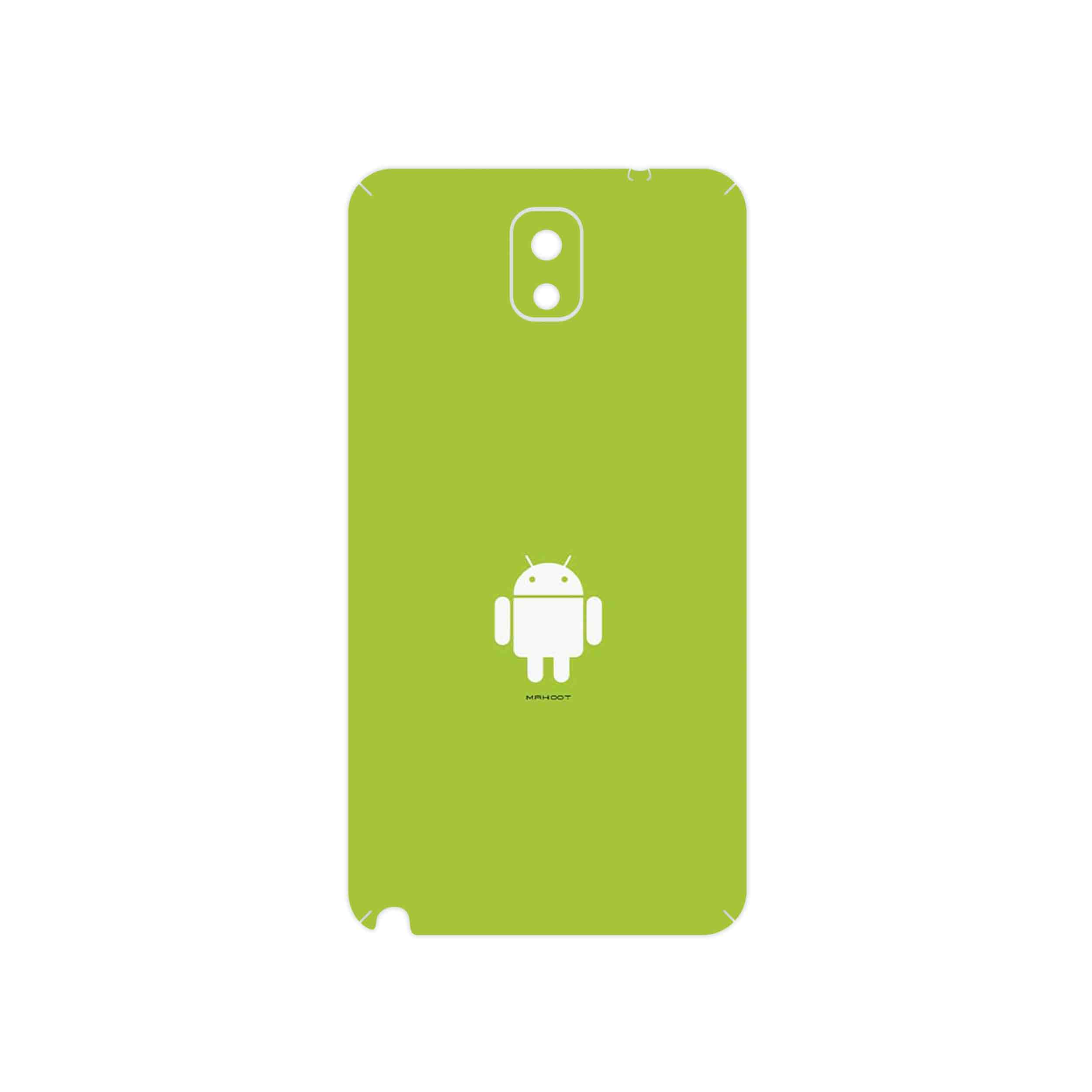 برچسب پوششی ماهوت مدل Andorid مناسب برای گوشی موبایل سامسونگ Galaxy Note 3